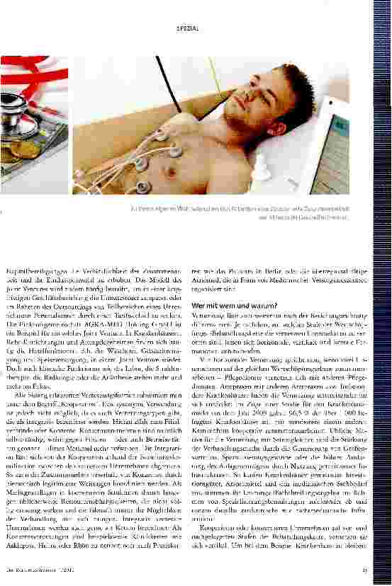 Vorschauseite 3: Vernetzung im Gesundheitswesen