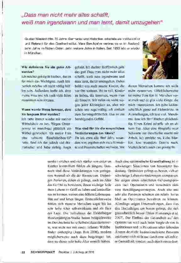 Vorschauseite 3: Psychologische Stärken im Alter