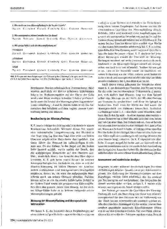 Vorschauseite 4: Behandlung von Missempfindungen nach Schlaganfall mittels Spiegeltherapie: eine Fallstudie