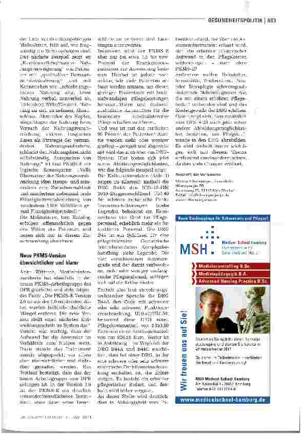 Vorschauseite 4: Pflege im DRG-System: Alle Möglichkeiten nutzen