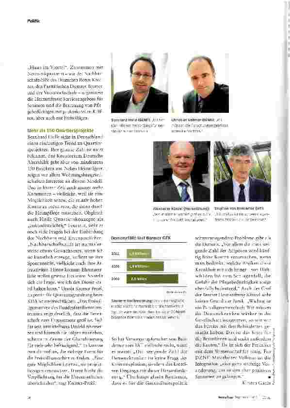 Vorschauseite 3: Weniger Heime, mehr Quartiere