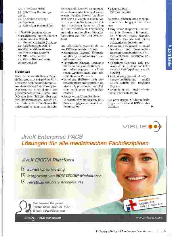 Vorschauseite 2: Bildmanagement meets Dokumentenmanagement