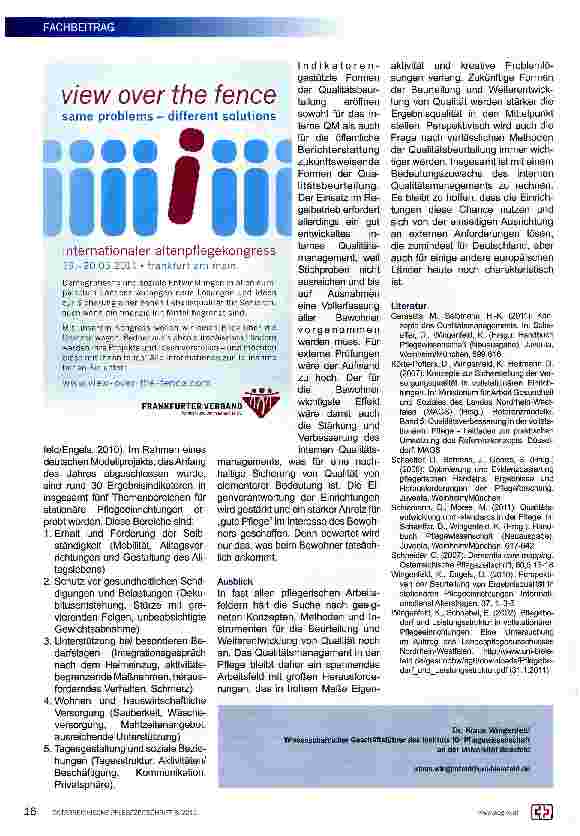 Vorschauseite 5: Grundlagen der Qualitätsentwicklung in der Pflege
