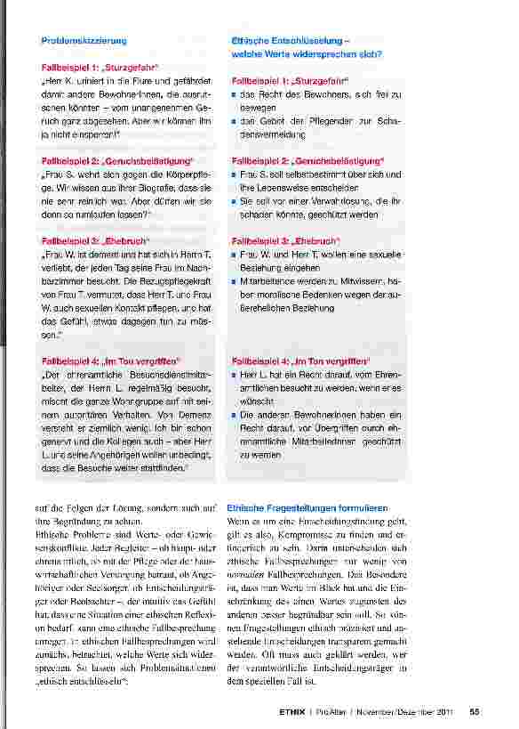 Vorschauseite 2: Alltägliche Pflegeprobleme