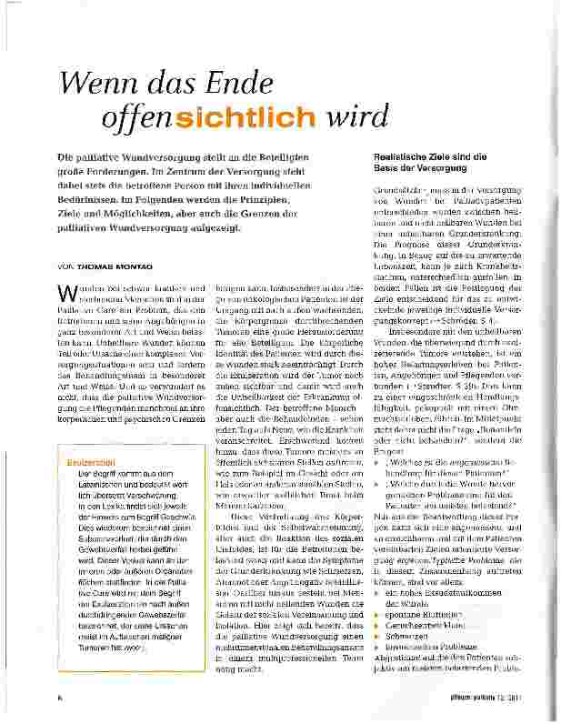 Vorschauseite 1: Wenn das Ende offensichtlich wird