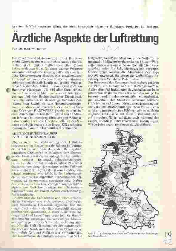 Vorschauseite 1: Ärztliche Aspekte der Luftrettung