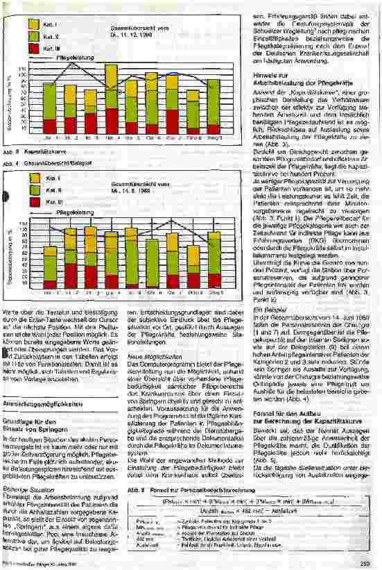 Vorschauseite 3: EDV-Programm zur Erfassung und Auswertung der Pflegeintensität