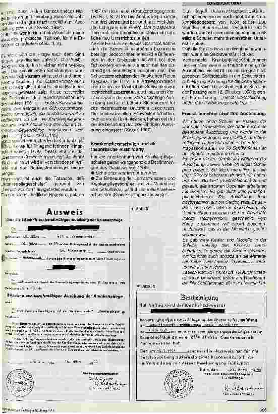 Vorschauseite 4: Krankenpflege in den fünfziger Jahren Zur Geschichte der Krankenpflege