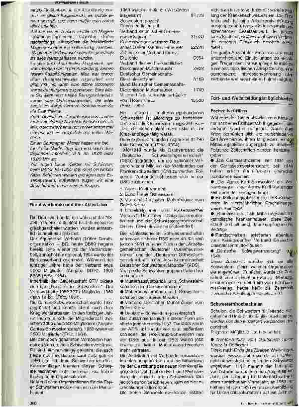 Vorschauseite 6: Krankenpflege in den fünfziger Jahren Zur Geschichte der Krankenpflege