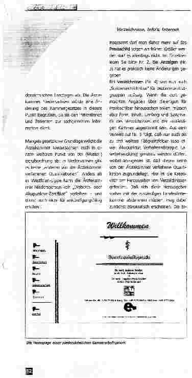 Vorschauseite 3: Ärztliches Werbeverbot:Die Berufsordnung ist jetzt liberaler geworden