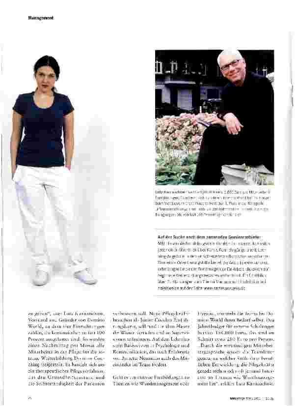 Vorschauseite 3: PERSONALENTWICKLUNGMITARBEITER WACHKÜSSEN