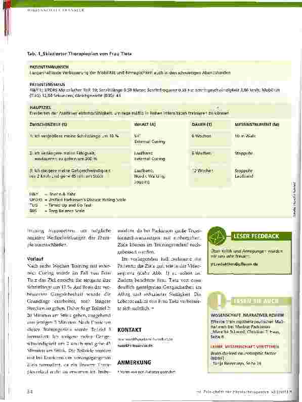 Vorschauseite 5: Morbus-Parkinsonpatienten effektiv behandeln