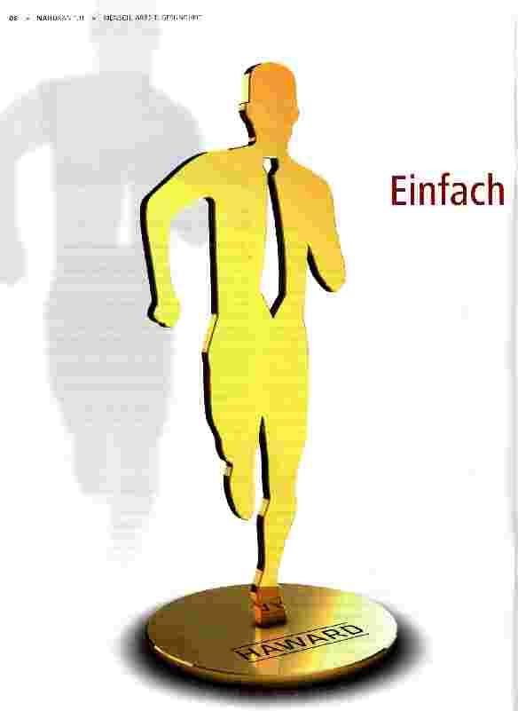 Vorschauseite 1: Der neue Health AWARD für Betriebliches GesundheitsmanagementGold wert: Firmengesundheit