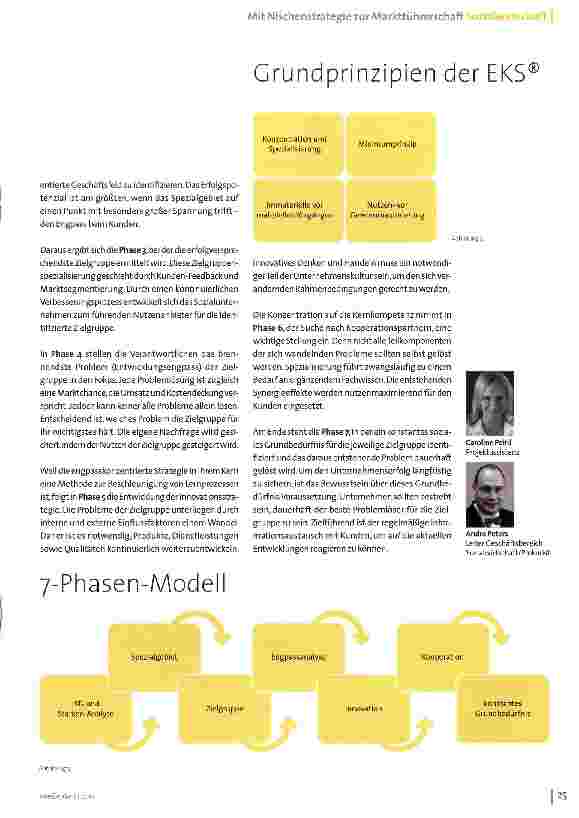 Vorschauseite 2: Mit Nischenstrategie zur Marktführerschaft