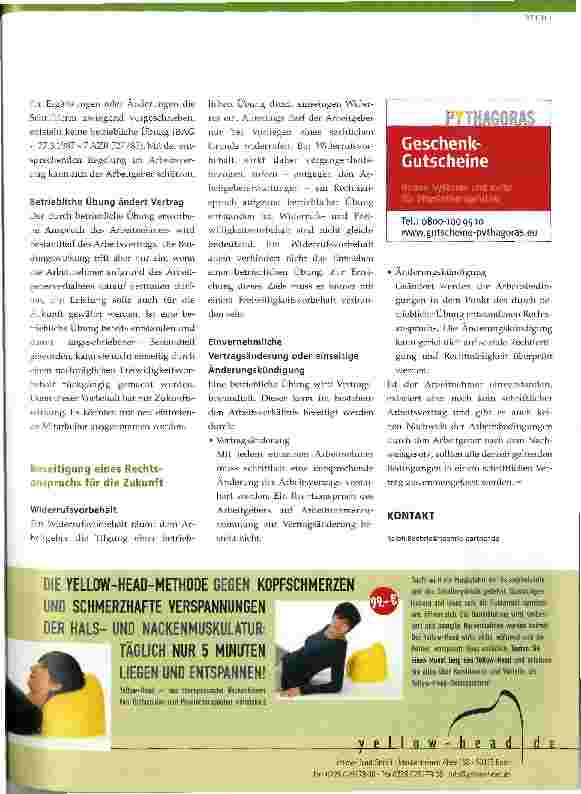Vorschauseite 2: Die betriebliche Übung