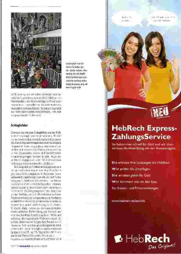 Vorschauseite 3: Stillkongress in Berlin