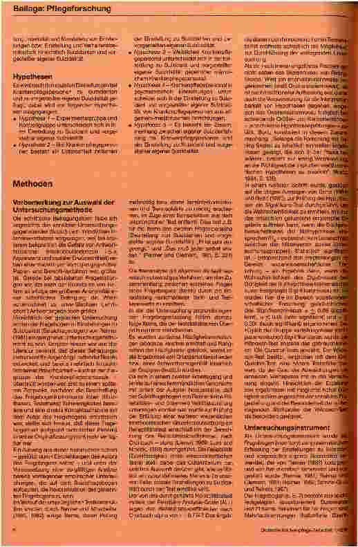 Vorschauseite 5: Einstellung von Helfern zu Suizidpatienten Eine empirische Untersuchung an Krankenschwestern