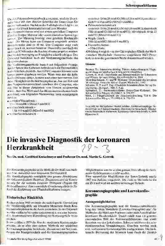 Vorschauseite 4: Der Swan-Ganz-Katheter - Pflegerische Aufgaben beim Legen des Katheters und Überwachen der Patienten