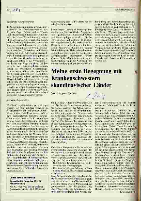 Vorschauseite 3: Leitlinien über die Verringerung der Kluft zwischen Theorie und Praxis in der Ausbildung von Krankenschwestern/pfleger für die Pflege
