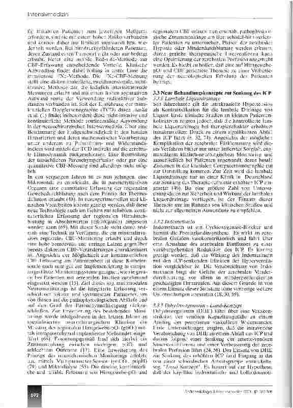 Vorschauseite 6: Therapie des erhöhten intrakraniellen Druckes
