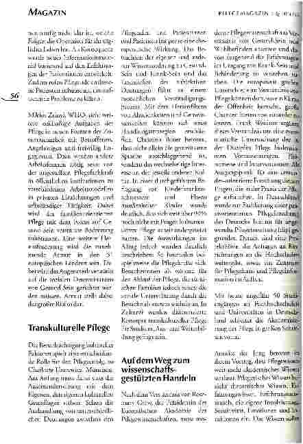 Vorschauseite 2: Münchner Pflegekongress 2000 Paradigmenwechsel in der professionellen Pflege