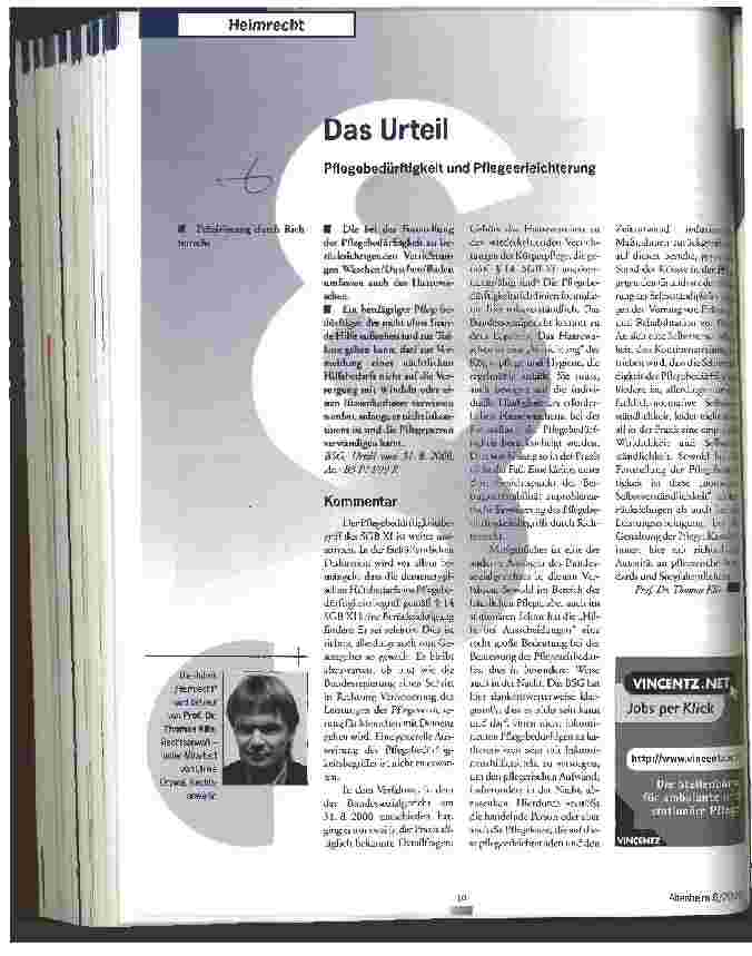 Vorschauseite 1: Das Urteil