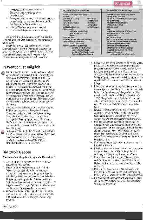 Vorschauseite 5: Pflegebedürftigkeit ist neu zu bewerten
