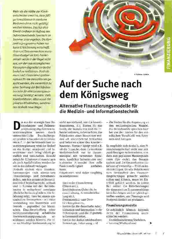 Vorschauseite 1: Auf der Suche nach dem Königsweg