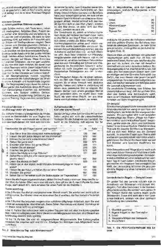 Vorschauseite 2: Lernen in der Krankenpflegeausbildung