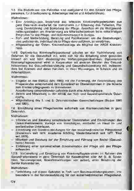 Vorschauseite 2: Grundsätze und Zielvorstellungen des Österreichischen Krankenpflegeverbandes (Leistungsbericht Nov. 78 - März81)