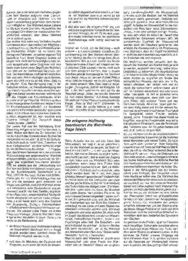 Vorschauseite 2: Die Wahrheit am Krankenbett