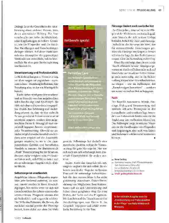 Vorschauseite 2: Abschied in Würde