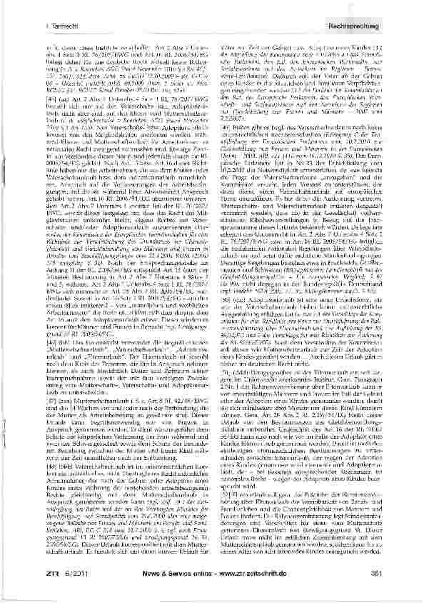 Vorschauseite 5: Tarifgebundenheit - Wechsel in eine OT-Mit-gliedschaft - Stufenmodell - Trennung der Befugnisse von OT-Mitgliedern und Vollmitgliedern