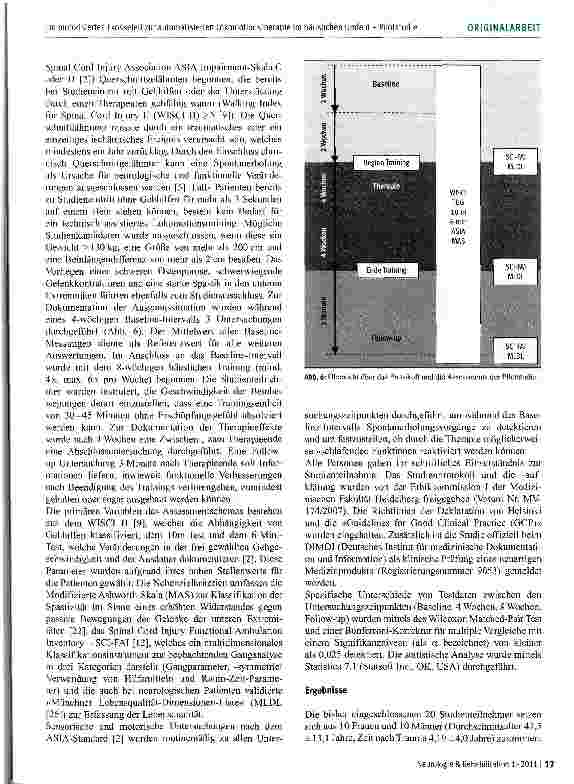 Vorschauseite 5: Ein motorisiertes Exoskelett zur automatisierten Lokomotionstherapie im häuslichen Umfeld -Ergebnisse einer Pilotstudie mit inkomplett Querschnittgelähmten