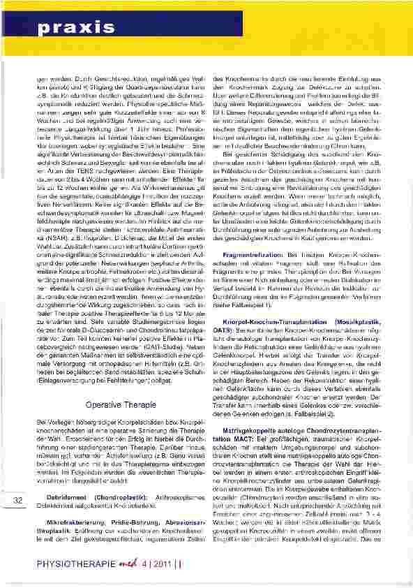 Vorschauseite 4: Knorpel-Knochenerkrankungen in der täglichen Praxis