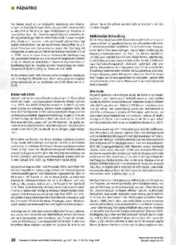 Vorschauseite 2: Kinder mit ADHS