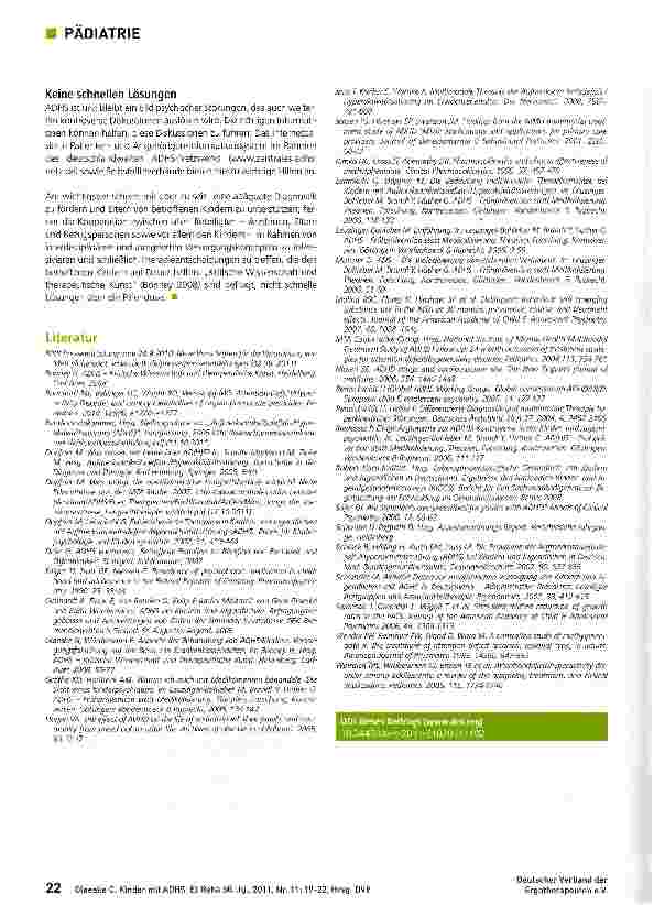 Vorschauseite 4: Kinder mit ADHS