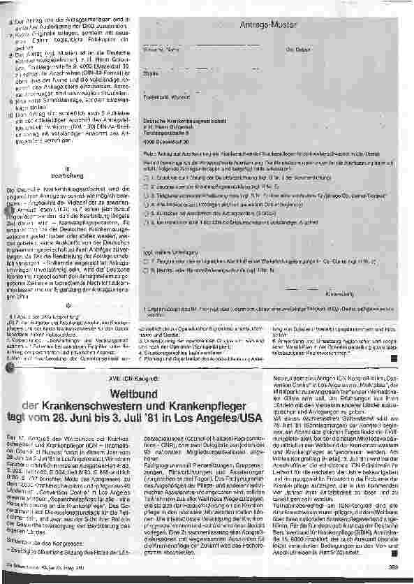 Vorschauseite 2: Anerkennung als Krankenschwester/Krankenpfleger/ Kinderkrankenschwester für der Operationsdienst durch die DKG