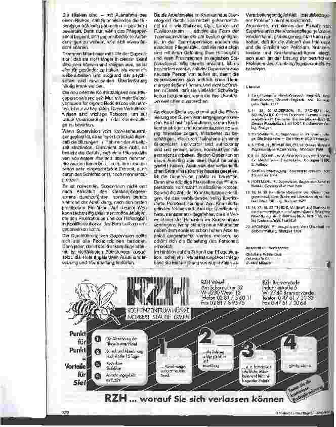 Vorschauseite 4: Supervision - Möglichkeiten der Bewältigung berufsbezogener Probleme in der Krankenpflege