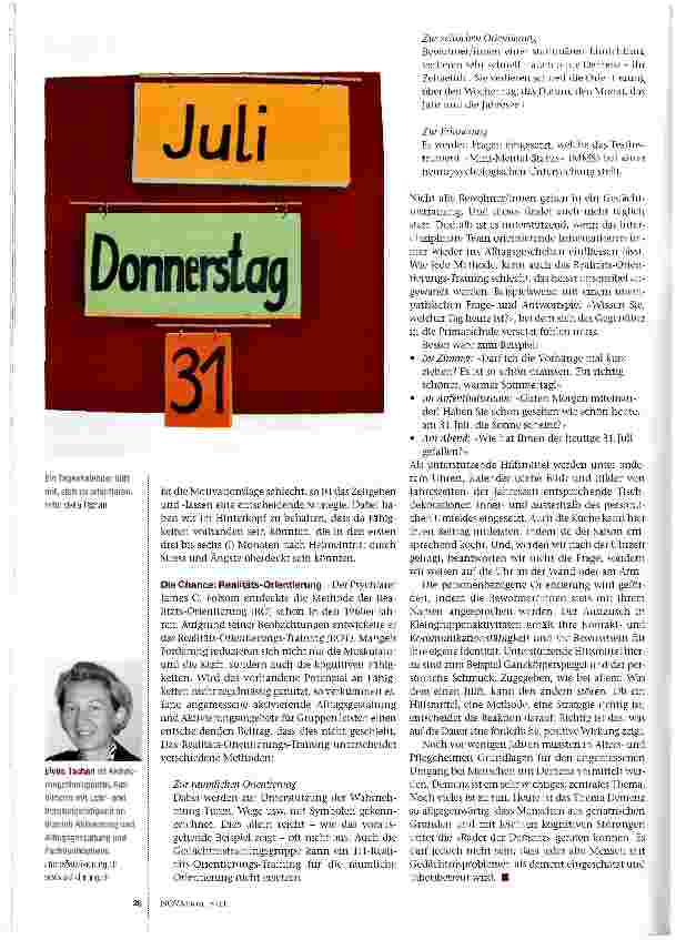 Vorschauseite 3: Hilfe, ich bin nicht dement!