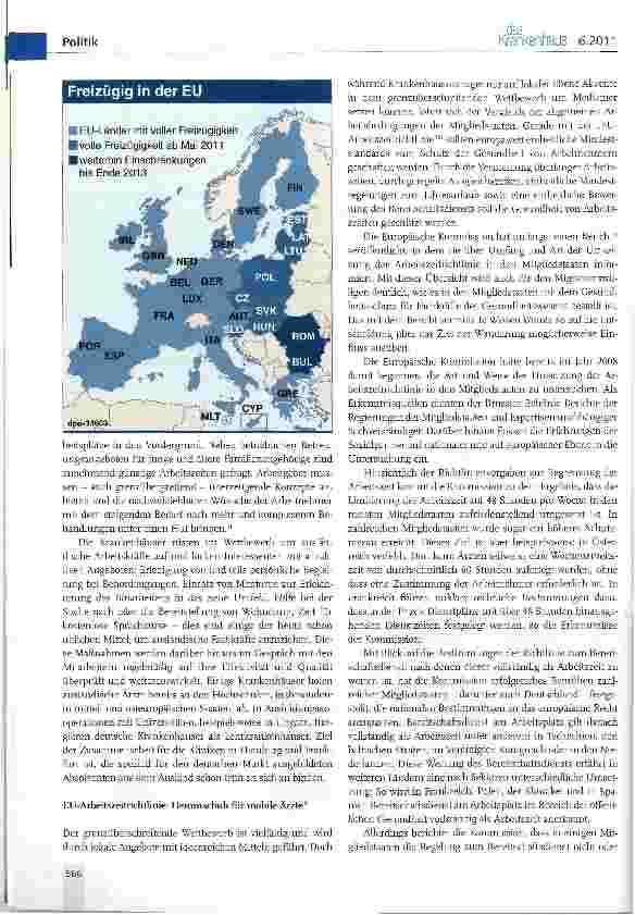 Vorschauseite 2: Zuwanderung aus EU-Staaten: Eine Lösung für den Fachkräftemangel?