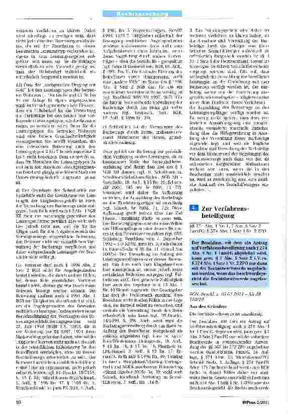 Vorschauseite 3: Zu den Pflichten des Heimträgers BGB § 1896 Abs. 2 Satz 2, § 1901 Abs.lü HeimG § 5 Abs. 6, § 13 Abs. 1 Nr. 10; WBVGg 15 Abs. 2; SGB XII § 35 Abs. 2 Satz 1, §§ 53, 54, 61