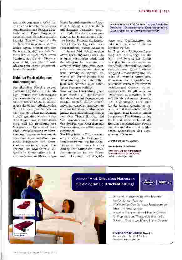 Vorschauseite 3: Gemeinsam die Qualität der Betreuung verbessern