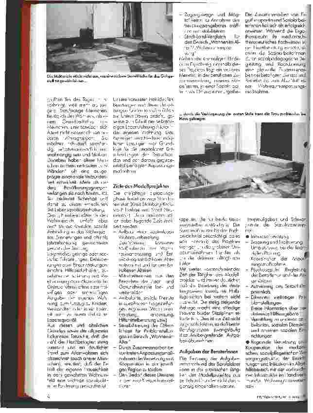 Vorschauseite 2: Modellprojekt zur Wohnraumanpassung