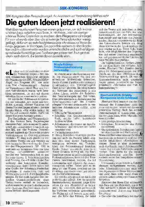 Vorschauseite 1: Die guten Ideen jetzt realisieren