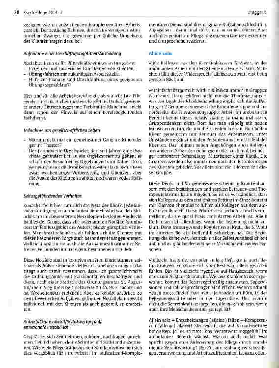 Vorschauseite 3: Kolleginnen und Kollegen, geht in die aufsuchend-komplementäre Arbeit! Ein Appell