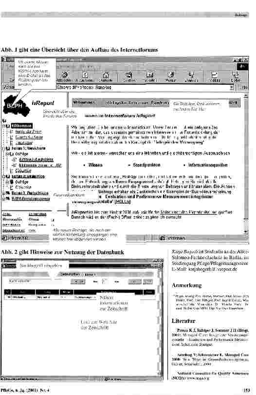Vorschauseite 3: ivReport. de ein Internetforum zur integrierten Versorgung