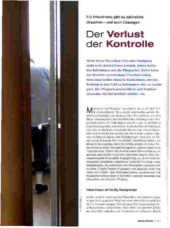 Vorschauseite 1: Der Verlust der Kontrolle