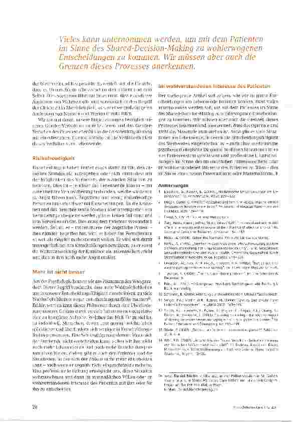 Vorschauseite 5: Optimal statt maximal