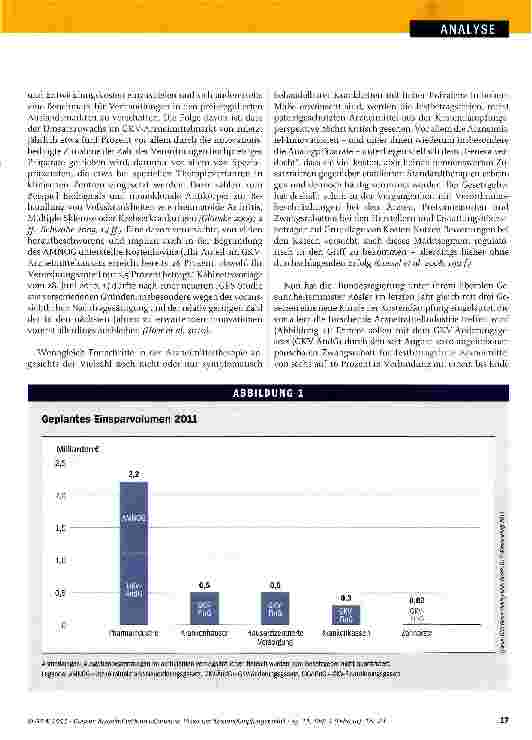 Vorschauseite 3: Arzneimittel-Innovationen im Visier der KostendämpfungspolitikDas AMNOG: seine Chancen, Risiken und Nebenwirkungen